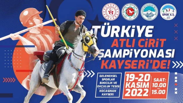 Büyükşehir'in ev sahipliğinde Atlı Cirit Şampiyonası heyecanı yaşanacak