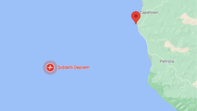 California açıklarında 5.3 büyüklüğünde deprem