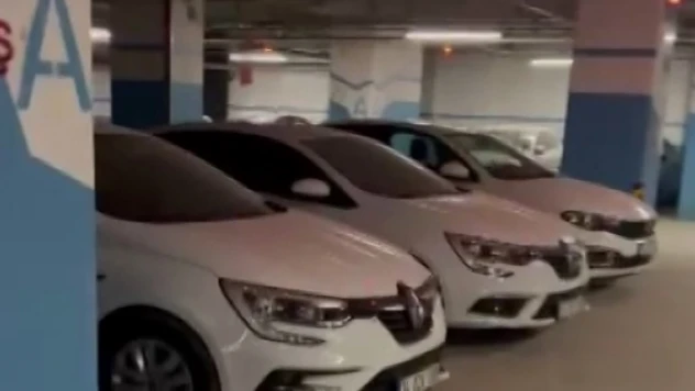 Çamlıca Camii otoparkına araç stokladılar