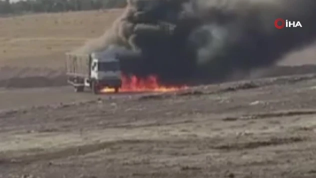 Cerablus'ta bomba yüklü araç imha edildi