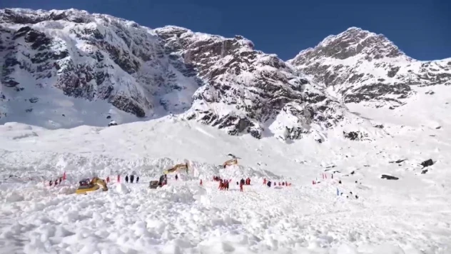 Çin'de çığ faciası