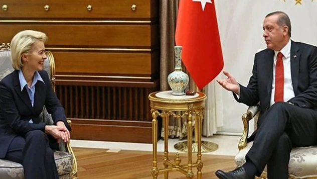 Cumhurbaşkanı Erdoğan, AB Komisyonu Başkanı Von der Leyen ile telefonda görüştü