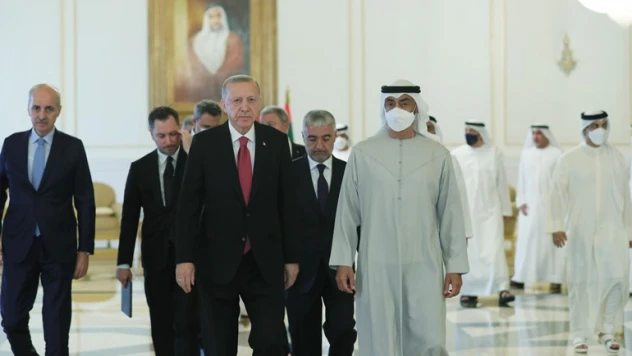 Cumhurbaşkanı Erdoğan, BAE'de