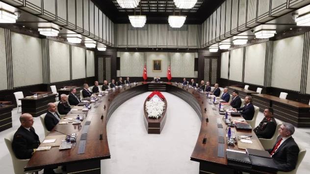 Cumhurbaşkanı Erdoğan başkanlığındaki MGK Toplantısı sona erdi.