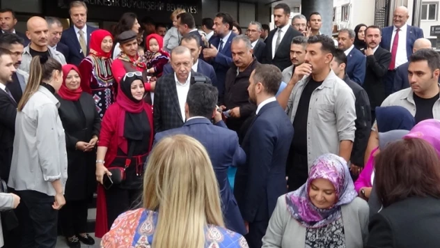 Cumhurbaşkanı Erdoğan'dan Balıkesir Büyükşehir Belediyesi'ne ziyaret