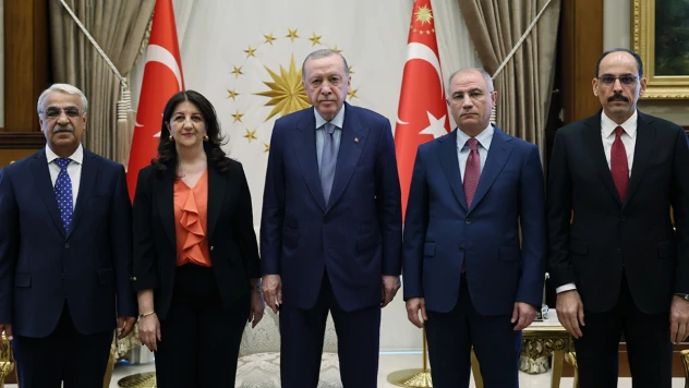 Cumhurbaşkanı Erdoğan, DEM Heyetini kabul etti