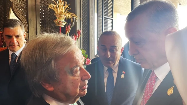 Cumhurbaşkanı Erdoğan, G20 Liderler Zirvesi'nin ilk oturumuna katıldı