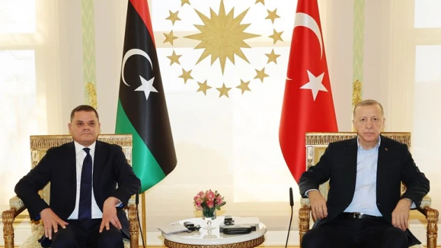Cumhurbaşkanı Erdoğan, Libya Başbakanı Abdülhamid Dibeybe'yi kabul etti