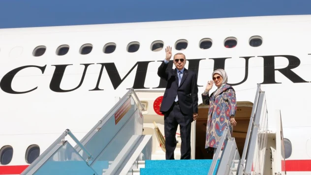 Cumhurbaşkanı Erdoğan Özbekistan'a gitti