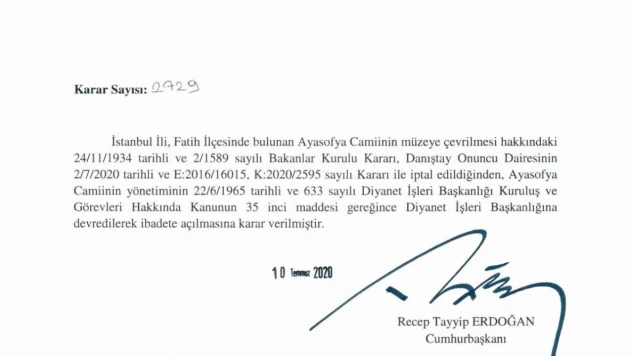 Cumhurbaşkanı Erdoğan seçim programını Ayasofya'da akşam namazı ile sonlandıracak