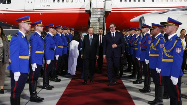 Cumhurbaşkanı Erdoğan, Sırbistan'da