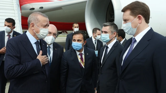 Cumhurbaşkanı Erdoğan Soçi'de