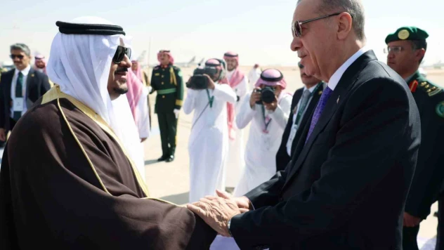 Cumhurbaşkanı Erdoğan, Suudi Arabistan'da