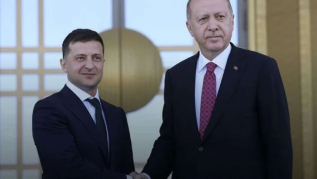 Cumhurbaşkanı Erdoğan, Ukrayna Devlet Başkanı Zelenski ile görüştü