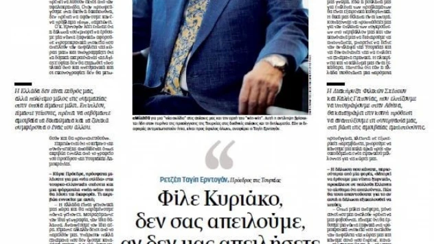 Siz bizi tehdit etmedikçe biz de sizi tehdit etmiyoruz