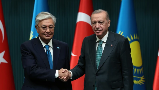 Erdoğan ve Tokayev Anlaşma Töreninde Buluştu
