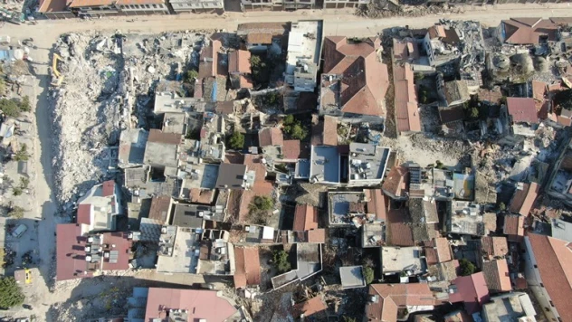 Deprem sonrası eski Antakya evleri yerle bir oldu