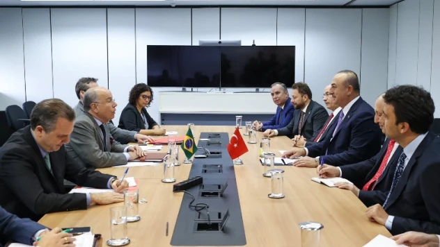 Dışişleri Bakanı Çavuşoğlu Brezilya'da