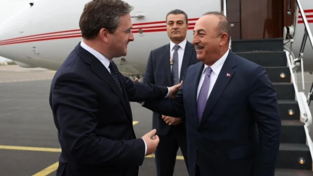 Dışişleri Bakanı Çavuşoğlu Sırbistan'da