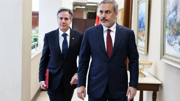 Dışişleri Bakanı Fidan, ABD'li mevkidaşı Blinken ile görüştü