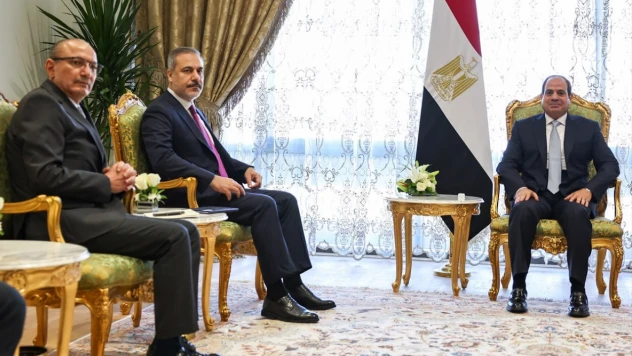 Dışişleri Bakanı Fidan, Mısır Cumhurbaşkanı Sisi ile görüştü