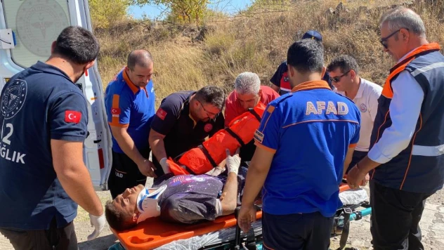 Doğadaki bisiklet turu hastanede bitti