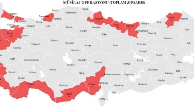 Emniyetten 'Müsilaj' operasyonu