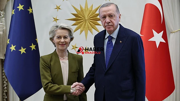 Erdoğan, AB Komisyon Başkanı ile görüştü