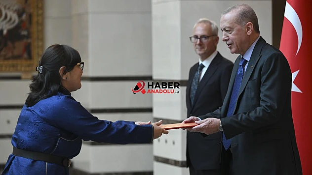 Erdoğan, büyükelçilerin güven mektuplarını kabul etti