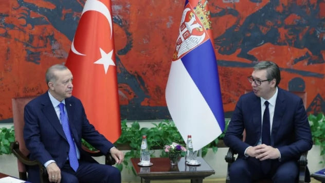 Erdoğan, Sırp mevkidaşı Vuçiç ile görüştü