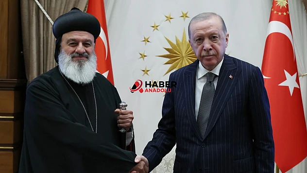 Erdoğan, Süryani Ortodoks Kilisesi Patriği'ni kabul etti