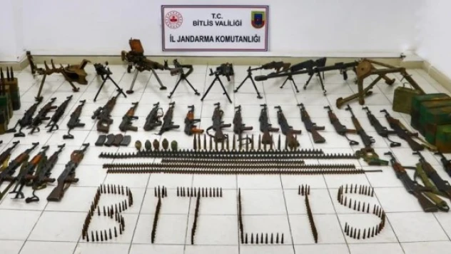 Eren operasyonlarında çok sayıda mühimmat ve yaşam malzemeleri ele geçirildi