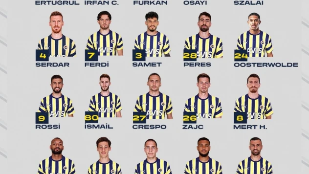 Fenerbahçe'nin, Giresunspor maçı kamp kadrosu belli oldu