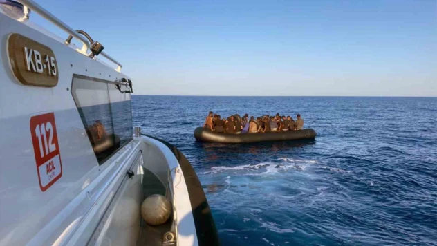 Fethiye'de 42 göçmen yakalandı