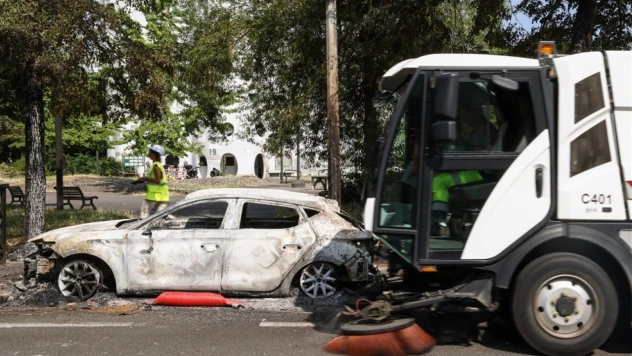 Fransa'da polise karşı protesto