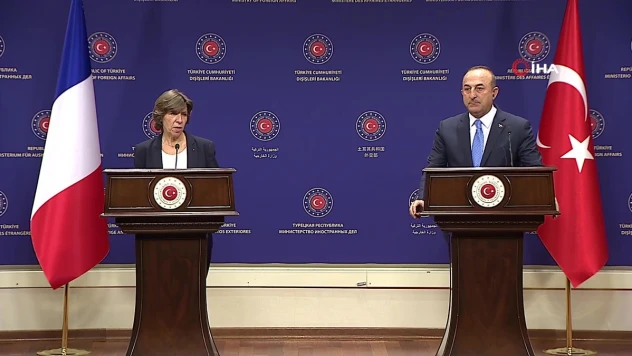 Fransa Dışişleri Bakanı Colonna: Mutabık olduğumuz konuların sayısı daha da artsın diye çalışıyoruz