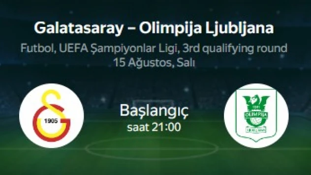 Galatasaray, Şampiyonlar Ligi play-off turu için taraftarı önünde sahaya çıkıyor.