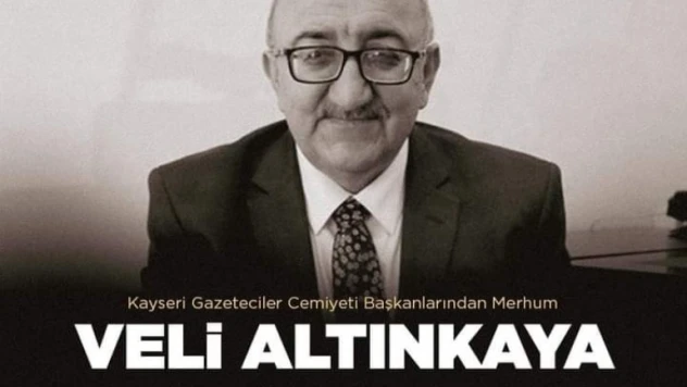 Gazeteci Veli Altınkaya ölümünün 1. yılında anıldı