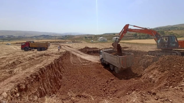 Gaziantep'in Nurdağı ilçesine kalıcı konut inşa çalışması başlandı