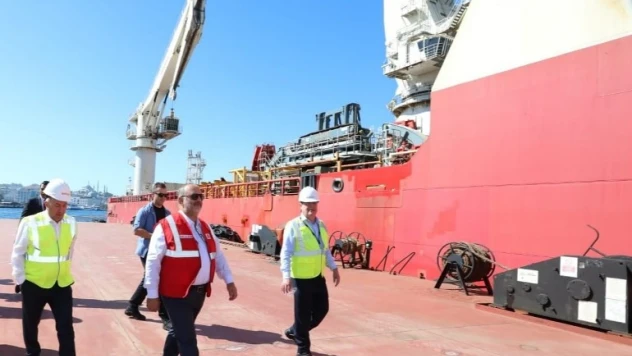 Gemi Filyos Limanı'na intikal ettiğinde hemen operasyona başlayacak