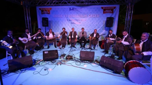 Hacılar, birlik ve beraberlik gecesinde buluşacak