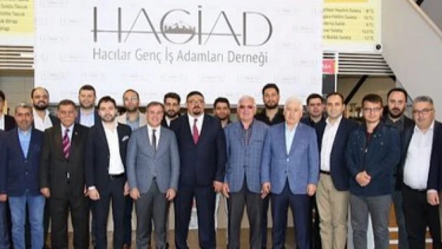 HAGİAD'dan, MHP İl Başkanı Kalın'a Nezaket Ziyareti