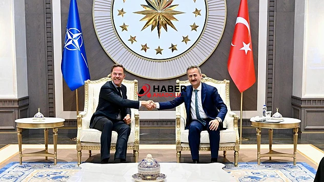 Haluk Görgün, Mark Rutte'u karşıladı