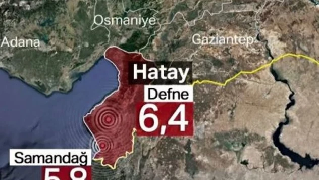Hatay'daki deprem Suriye, Ürdün, Irak, Filistin, İsrail ve Mısır'da da hissedildi