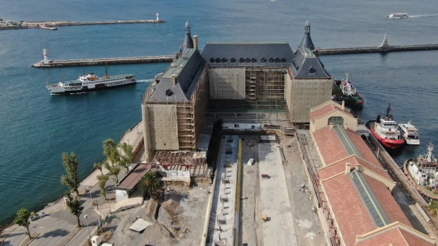 Haydarpaşa Garı'nda peronlarının yapımına başlandı