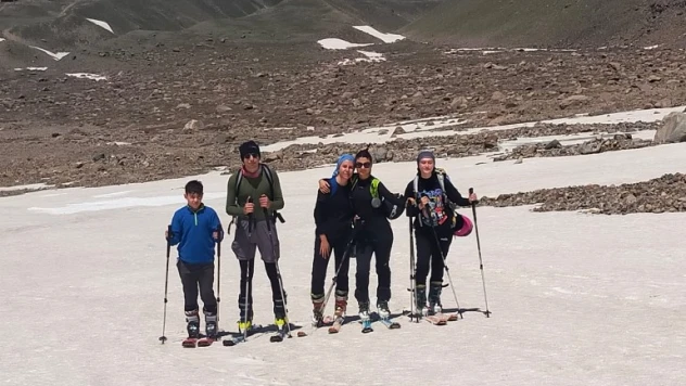 Haziran Erciyes'te ayında kayak keyfi