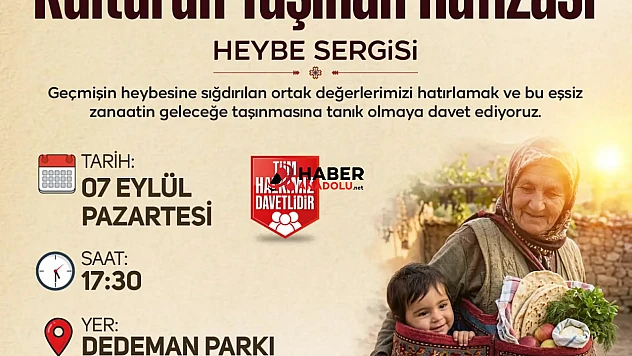 Heybe Sergisi Sanat Melikgazi'de açılacak