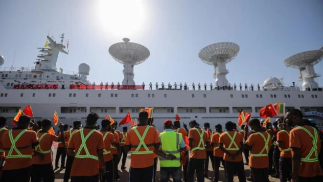 Hindistan'ın casuslukla suçladığı Çin araştırma gemisi, Sri Lanka'ya ulaştı