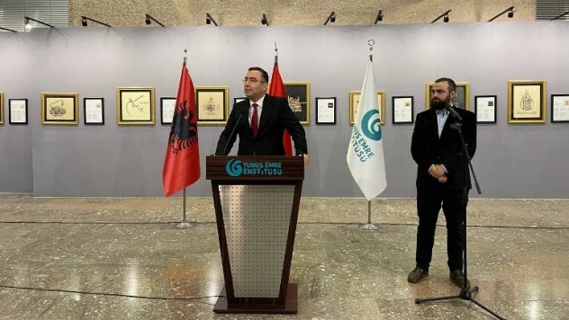 İman Ayetleri Hat Sergisi açıldı.