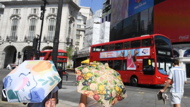 İngiltere'de rekor sıcaklık